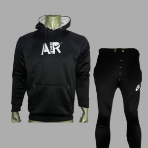 BLACK REGULAR TRACK SUIT